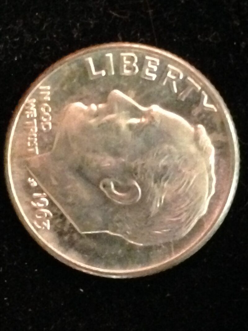 1963-D Roosevelt Dime ChBU