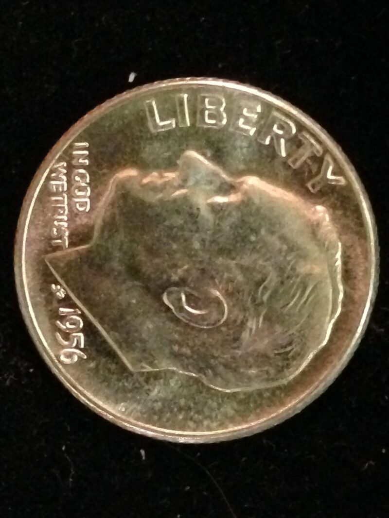 1956 Roosevelt Dime Gem BU
