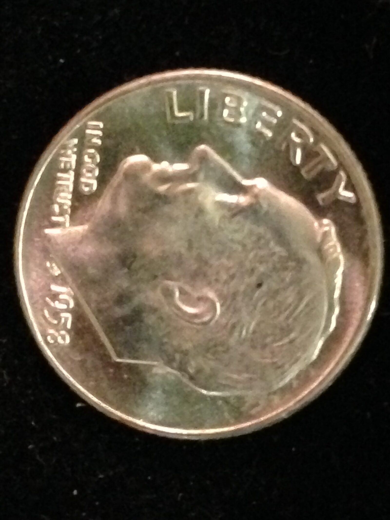 1958-D Roosevelt Dime Gem BU