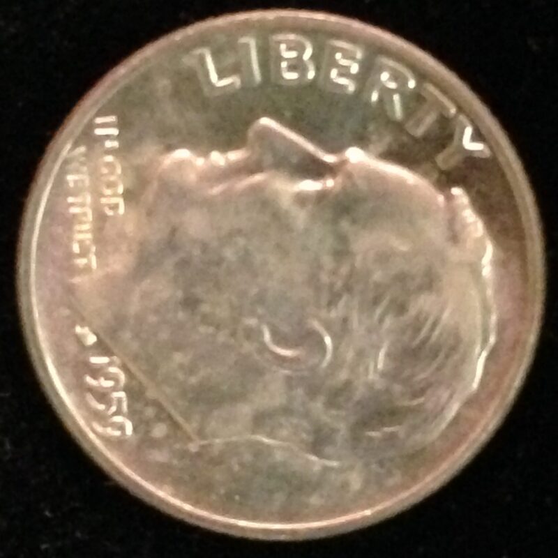 1959-D Roosevelt Dime ChBU