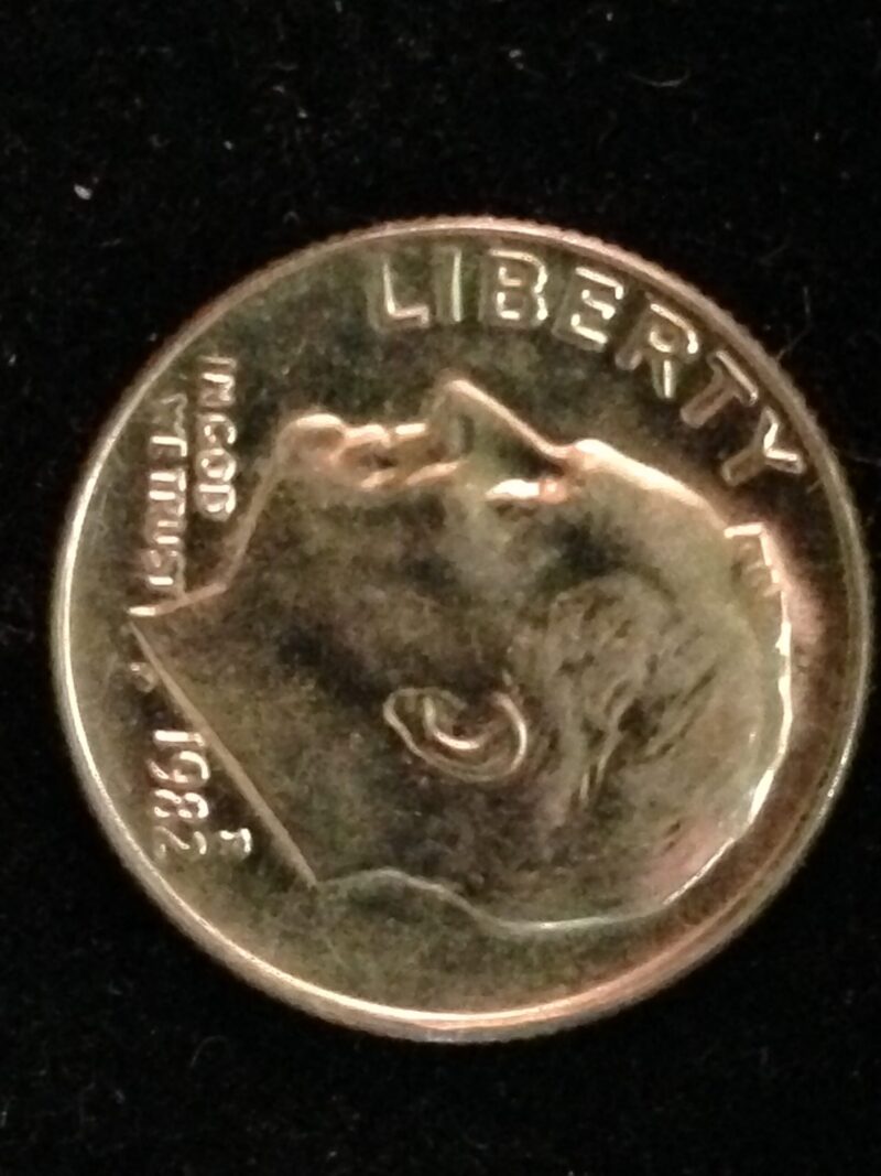 1982-P Roosevelt Dime MS-64