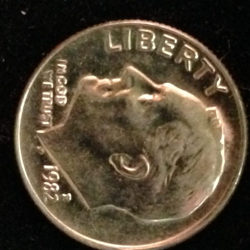 1982-P Roosevelt Dime MS-63