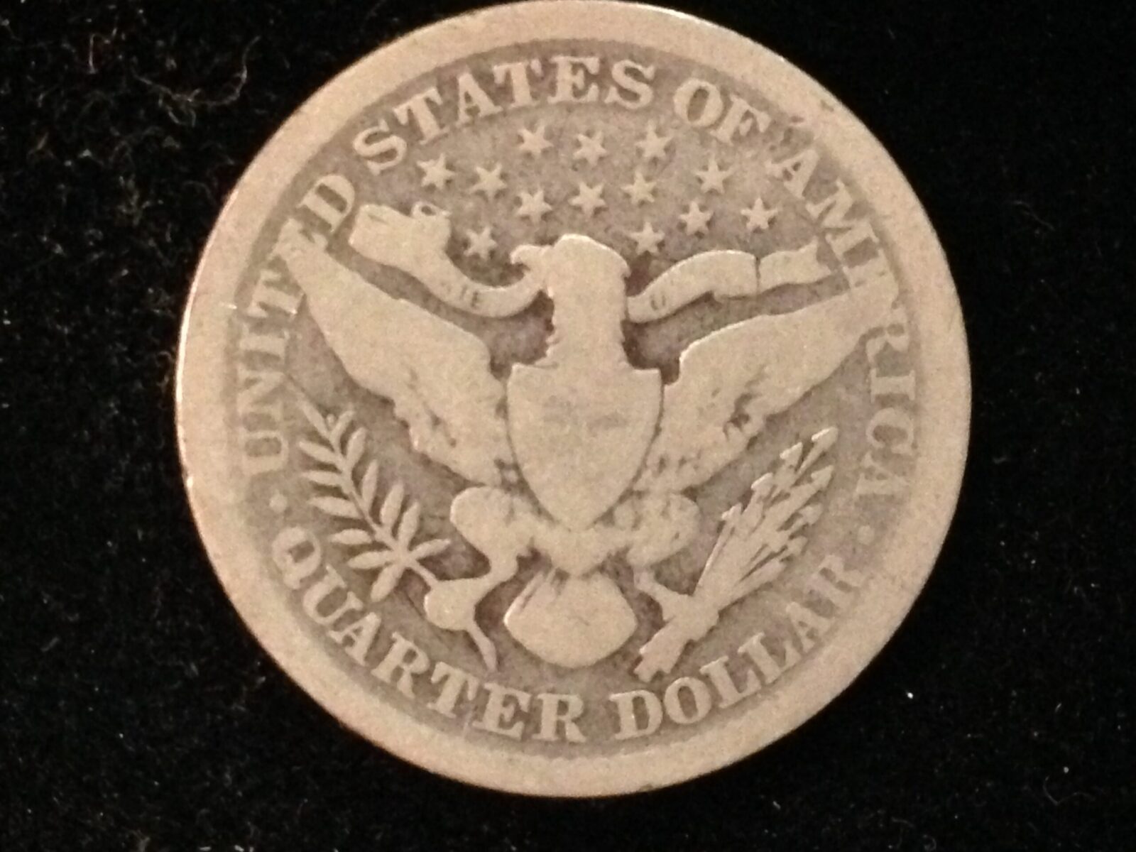 1896 Barber Quarter G - Image 2