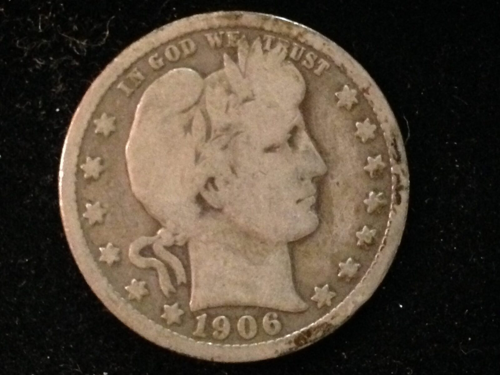 1906-D Barber Quarter G