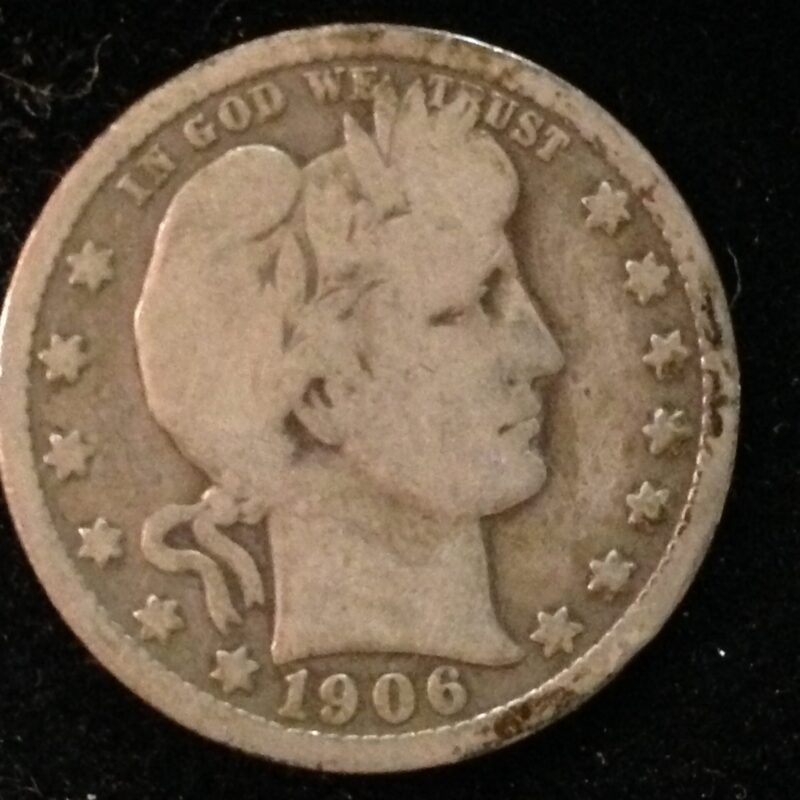 1906-D Barber Quarter G