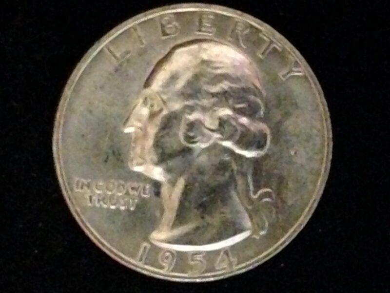 1954-D Washington Quarter ChBU