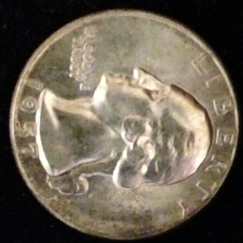 1957 Washington Quarter ChBu