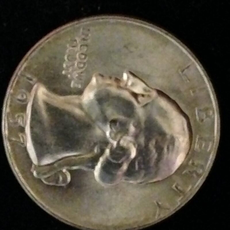 1957-D Washington Quarter ChBU