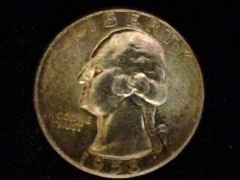 1958 Washington Quarter ChBU