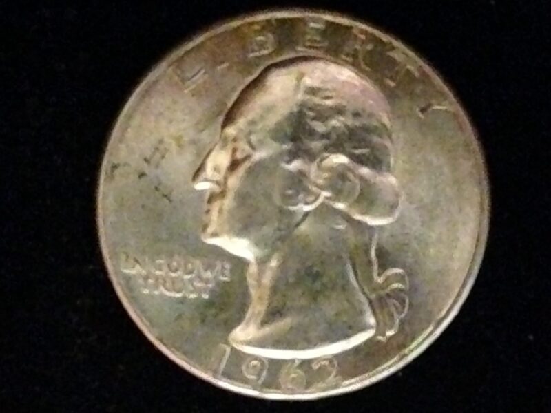 1962 Washington Quarter ChBU