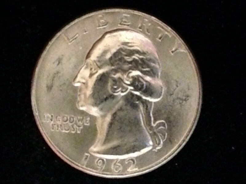 1962-D Washington Quarter ChBU