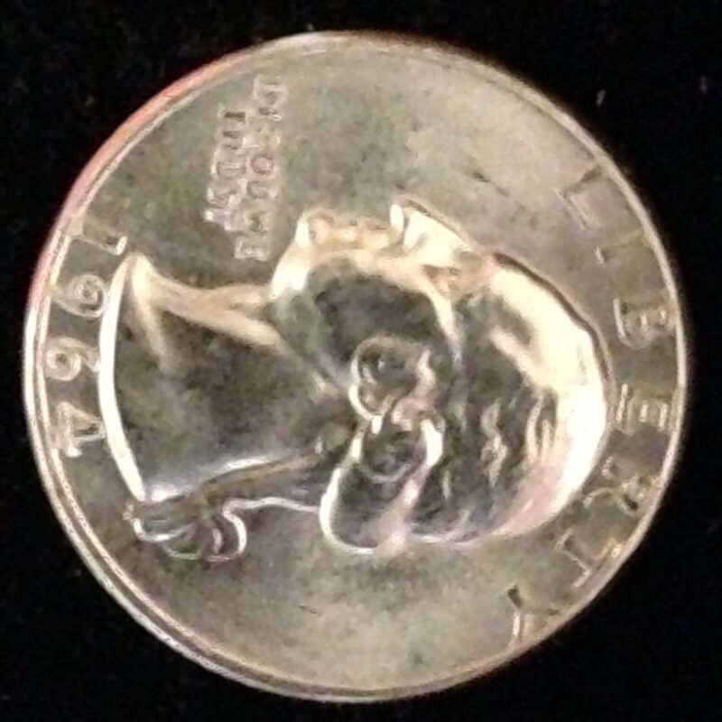 1964 Washington Quarter ChBU