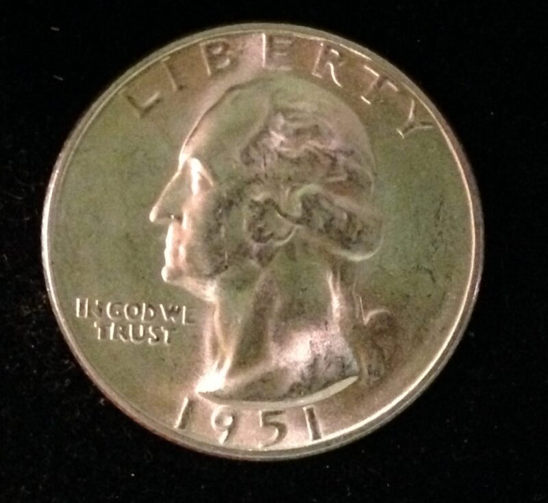 1951-S Washington Quarter Ch BU