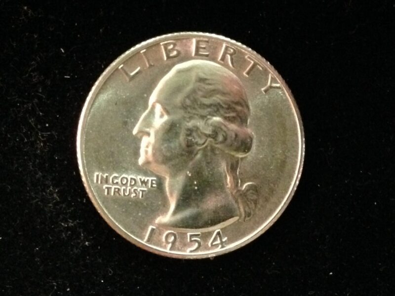 1954-S Washington Quarter MS-65