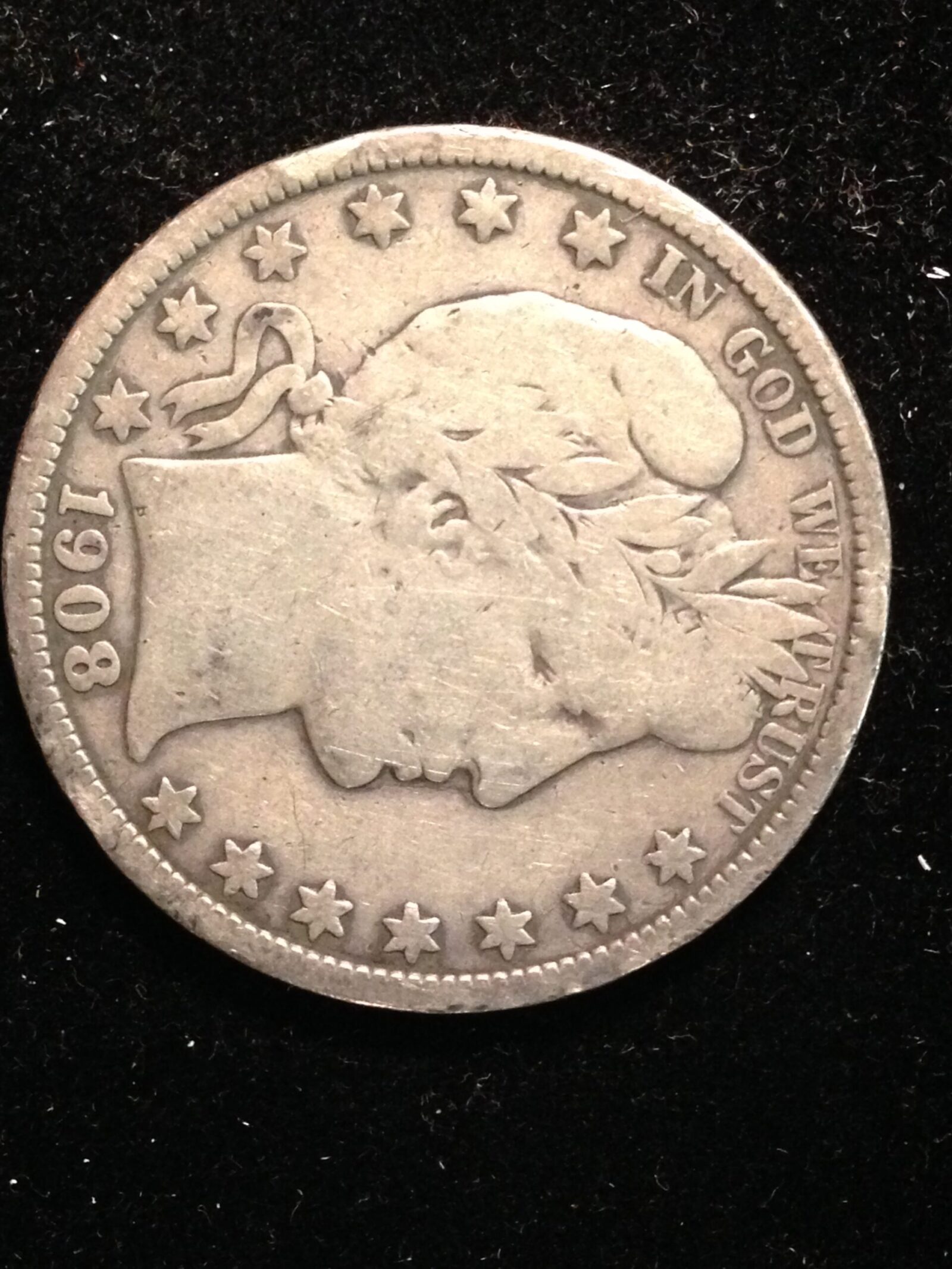 1908-O Barber Half Dollar G