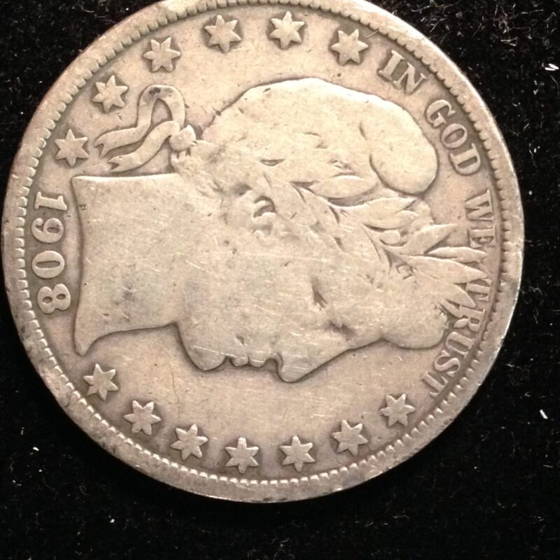 1908-O Barber Half Dollar G