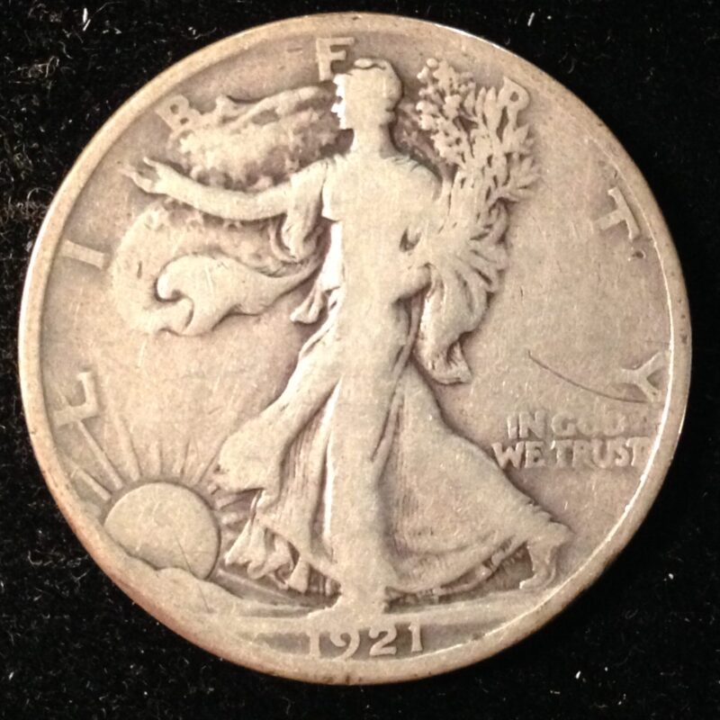 1921 Walking Liberty Half Dollar G
