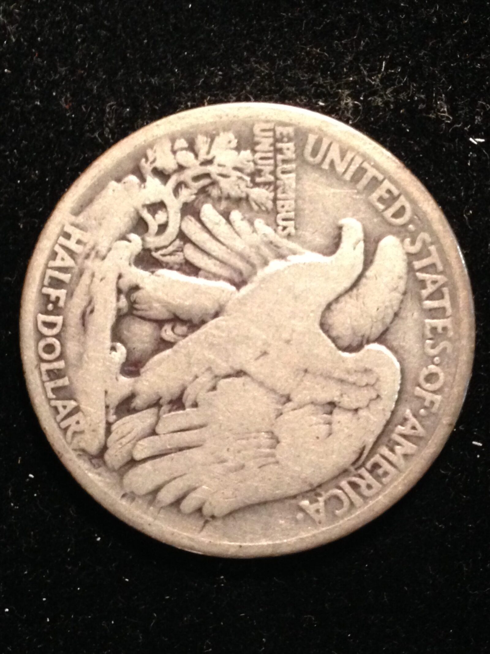 1921 Walking Liberty Half Dollar VF - Image 2