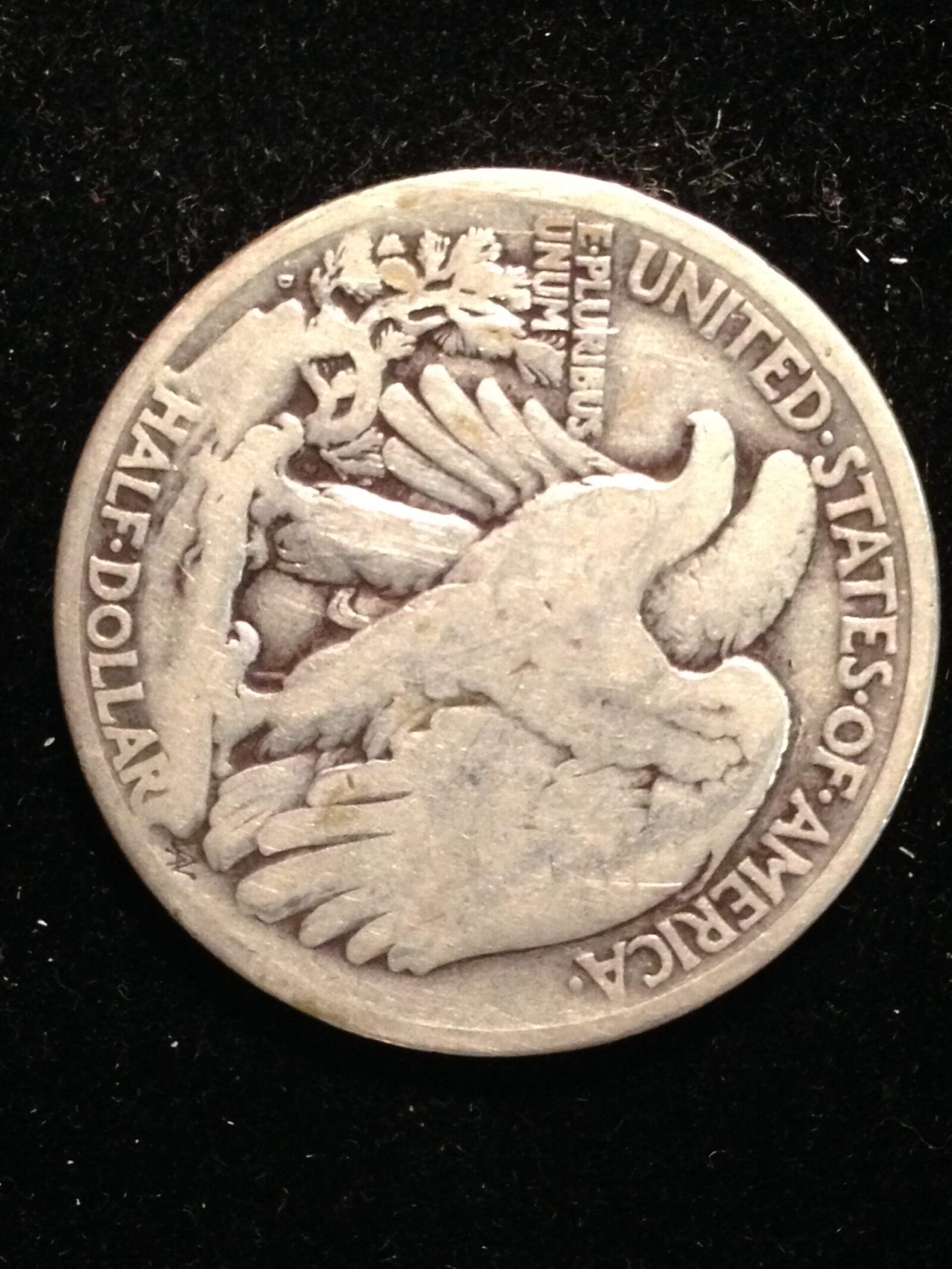 1921-D Walking Liberty Half Dollar VF - Image 2
