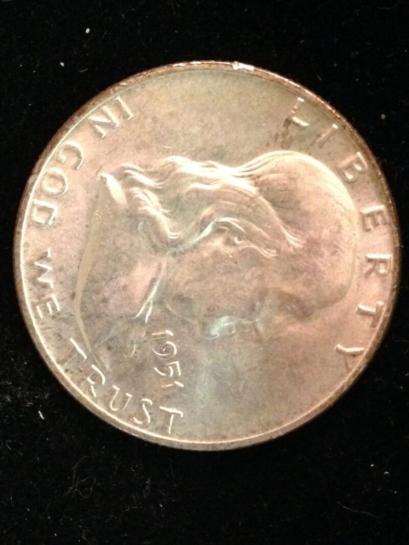 1951 Franklin Half Dollar BU