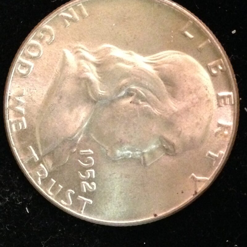 1952 Franklin Half Dollar BU