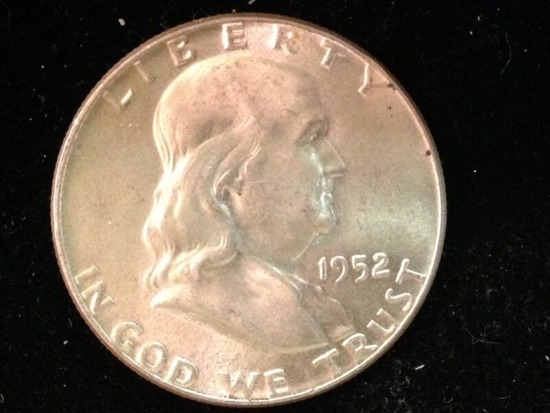 1952 Franklin Half Dollar BU