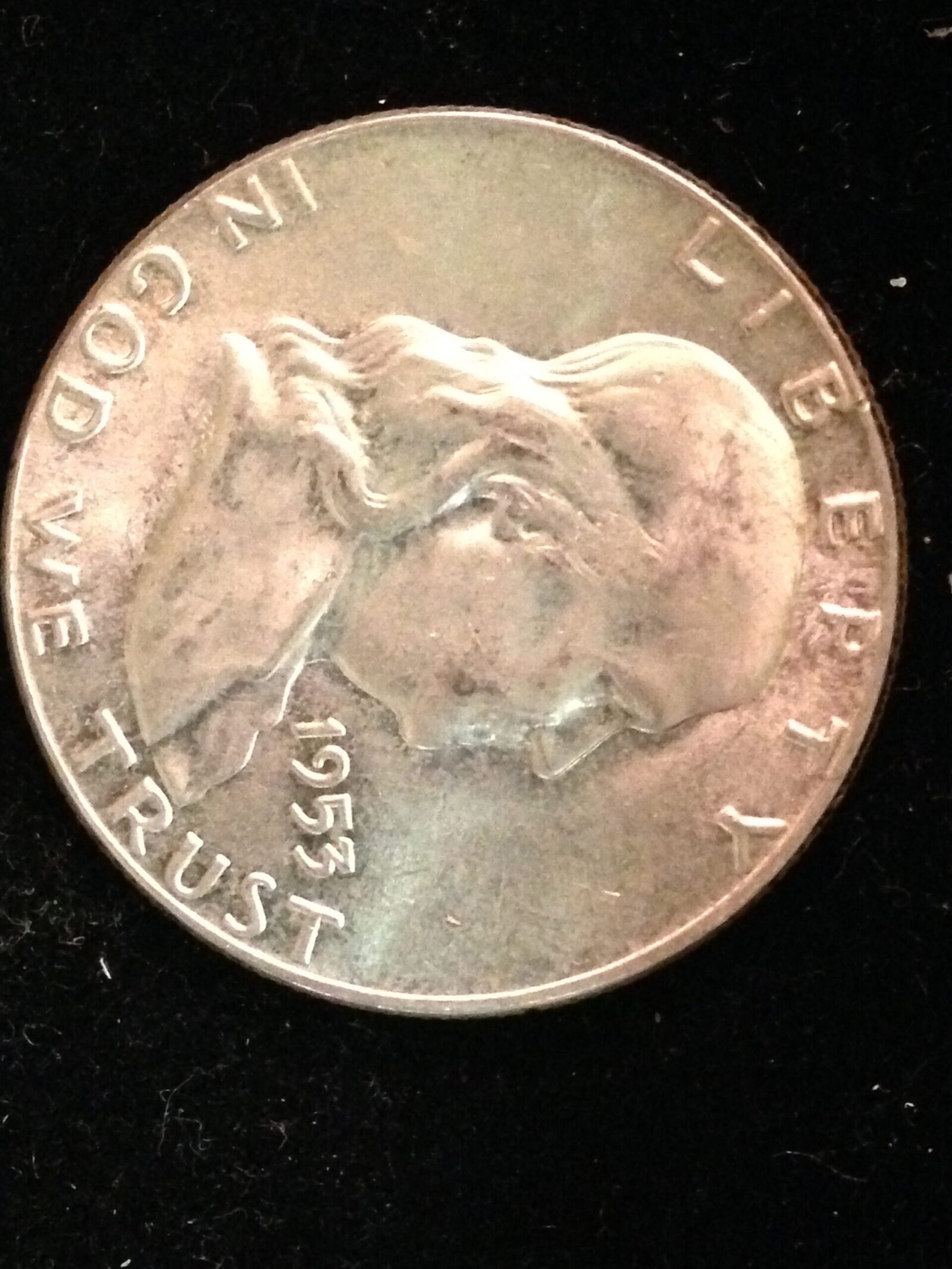 1953 Franklin Half Dollar BU