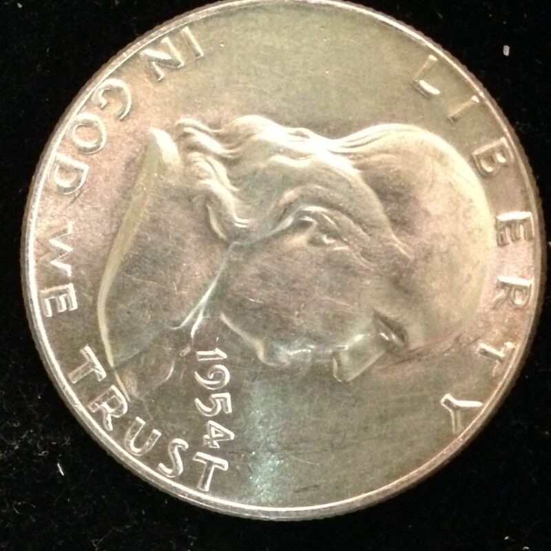 1954-D Franklin Half Dollar BU