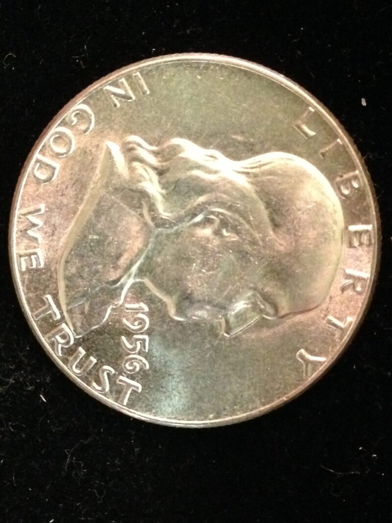 1956 Franklin Half Dollar ChBU