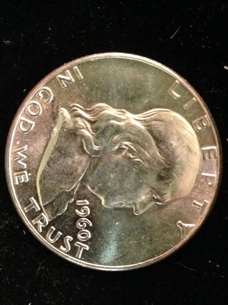 1960 Franklin Half Dollar BU