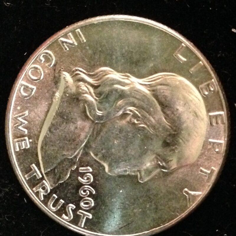 1960 Franklin Half Dollar BU