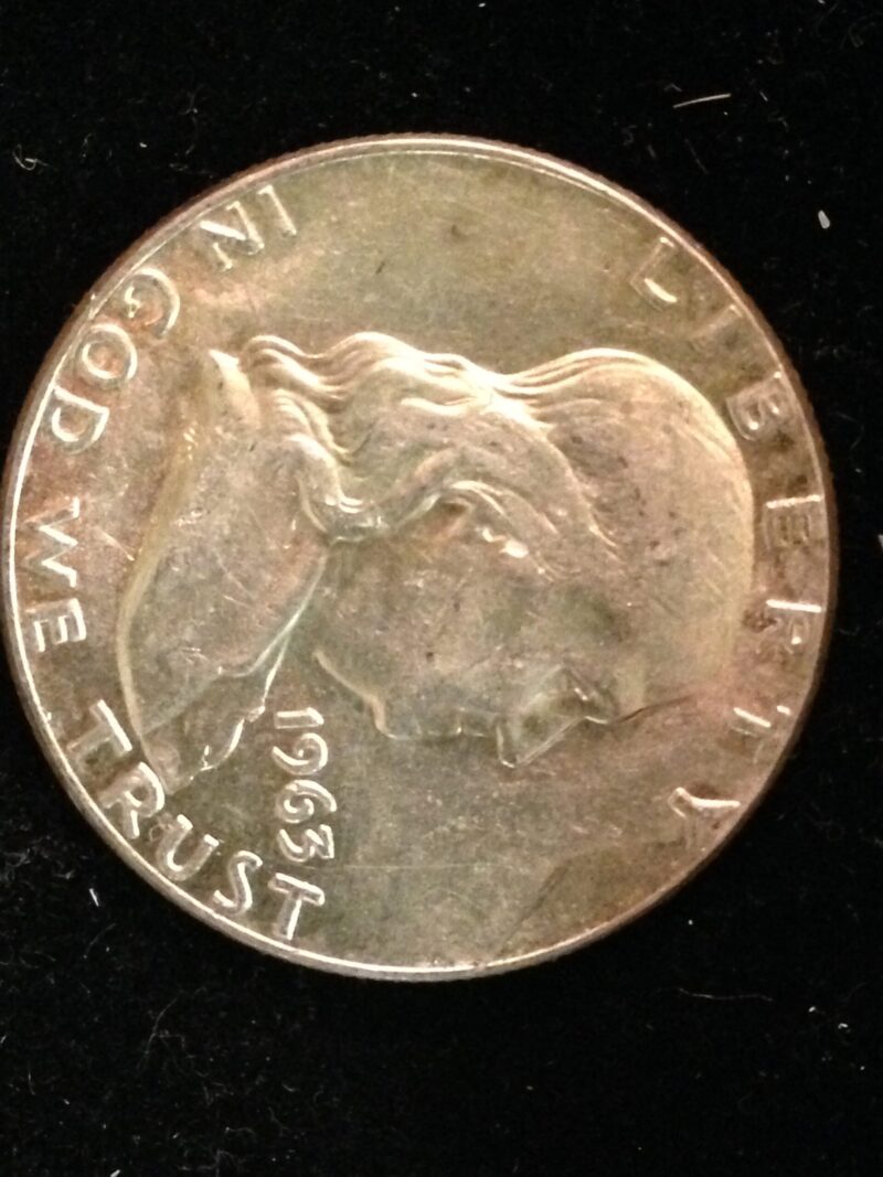 1963 Franklin Half Dollar BU