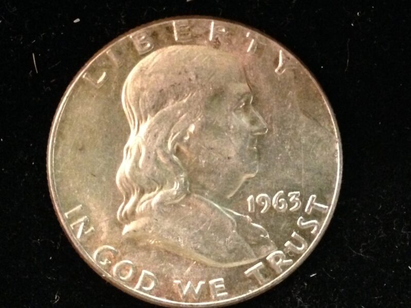 1963 Franklin Half Dollar BU
