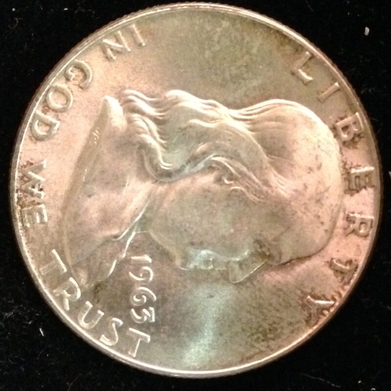 1963-D Franklin Half Dollar BU