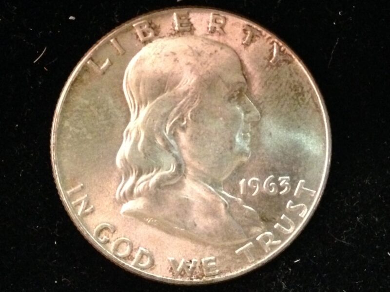 1963-D Franklin Half Dollar BU