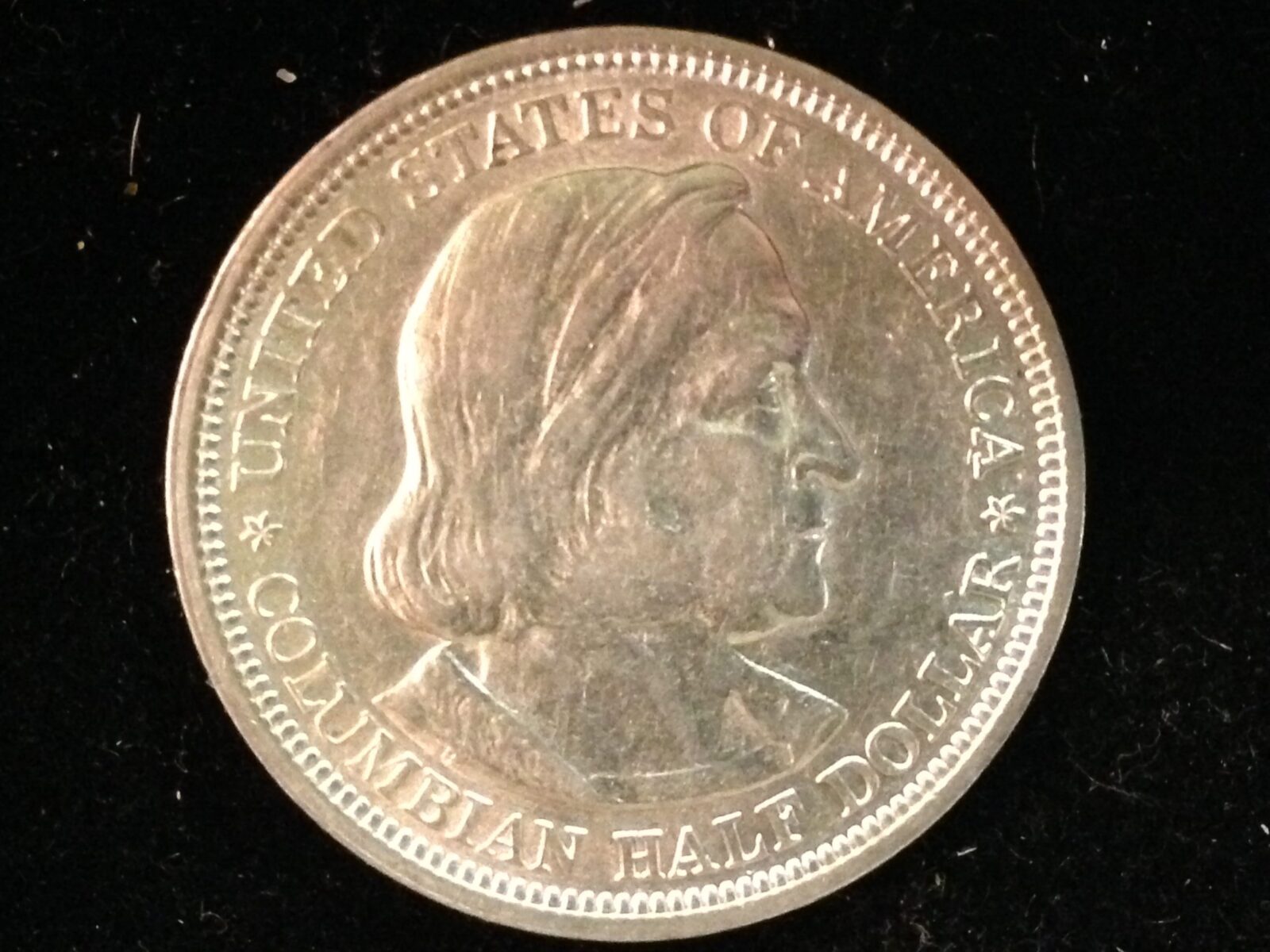 1893 Columbian Expo Half Dollar AU