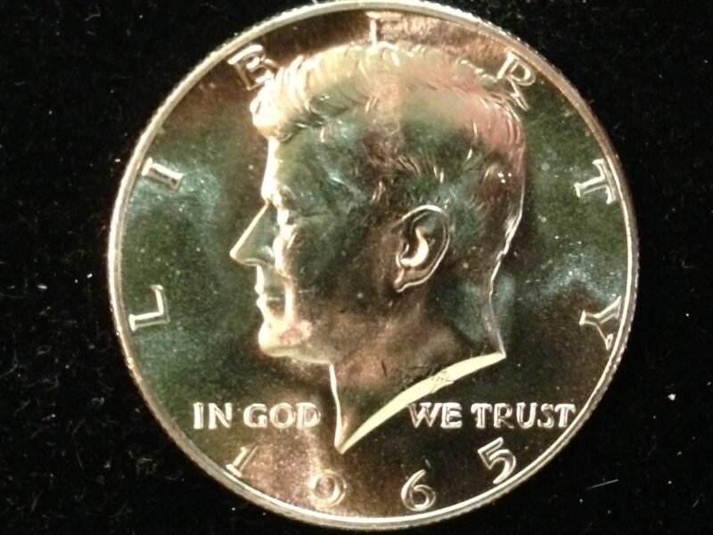 1965 Kennedy Half Dollar ChBU