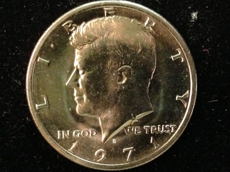 1971-D Kennedy Half Dollar ChBU