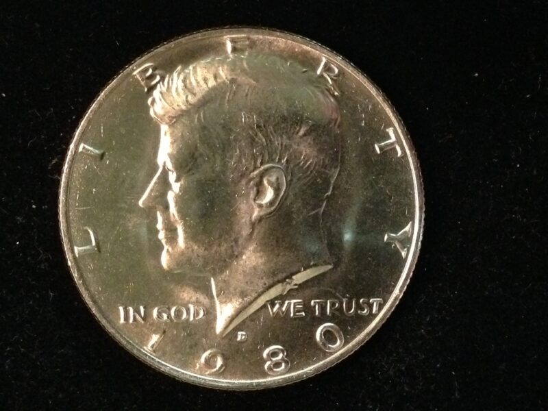 1980-D Kennedy Half Dollar Gem BU