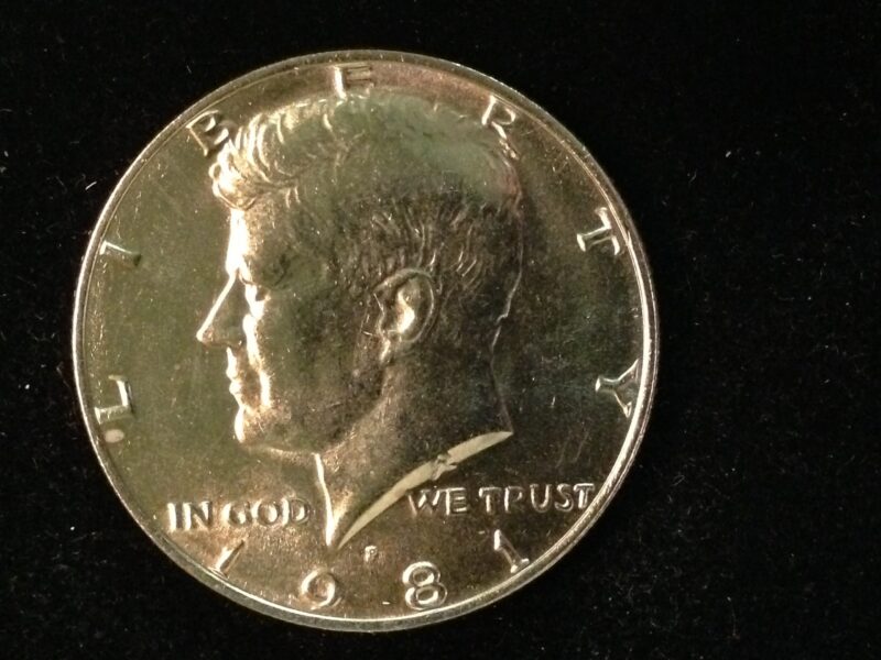1981-P Kennedy Half Dollar Gem BU