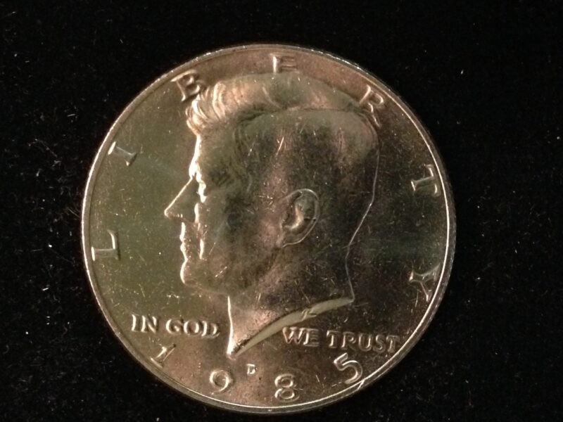 1985-D Kennedy Half Dollar Gem BU