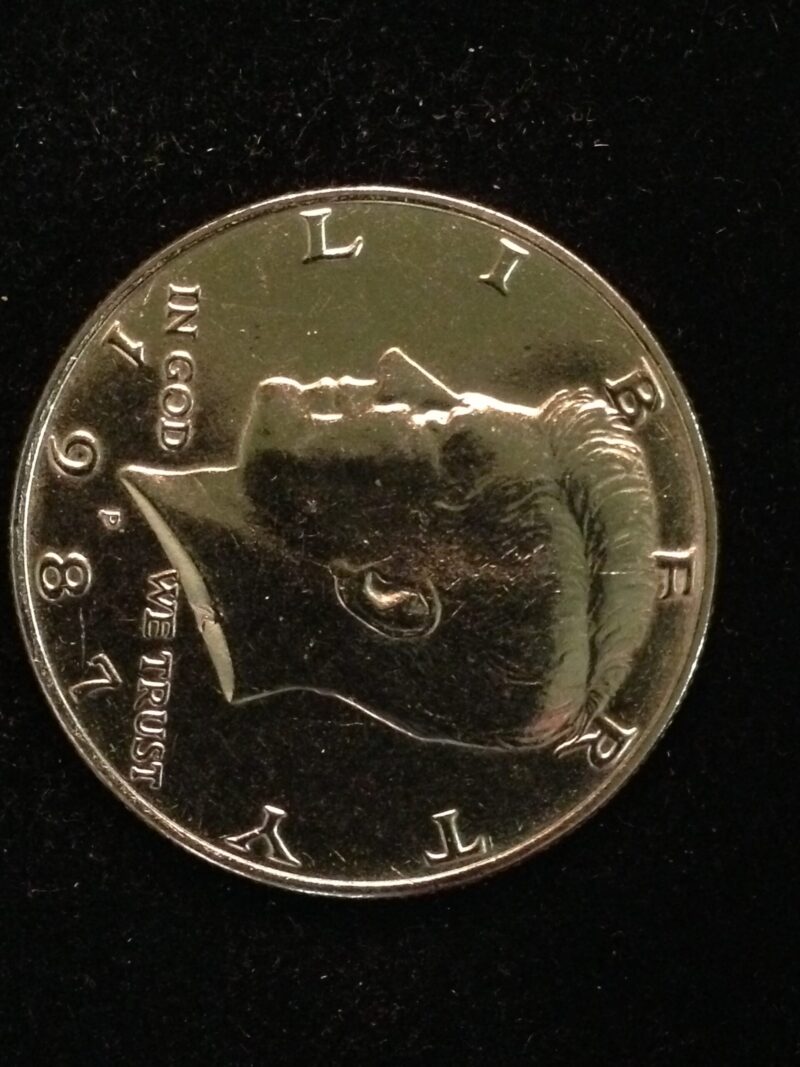 1987-P Kennedy Half Dollar Gem BU