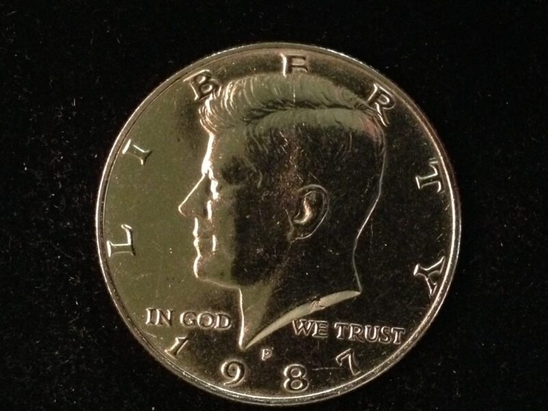 1987-P Kennedy Half Dollar Gem BU