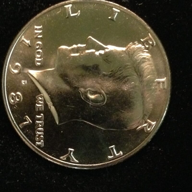 1987-D Kennedy Half Dollar ChBU