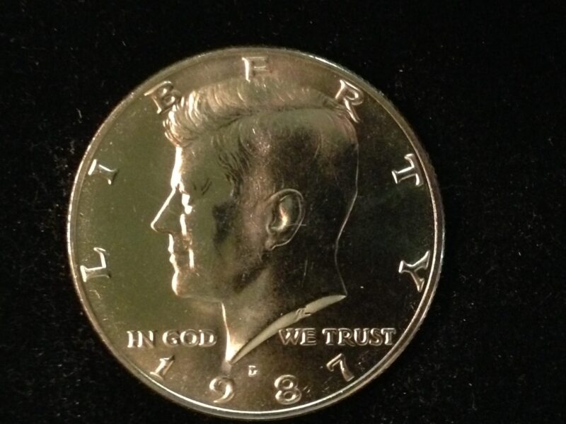 1987-D Kennedy Half Dollar Gem BU