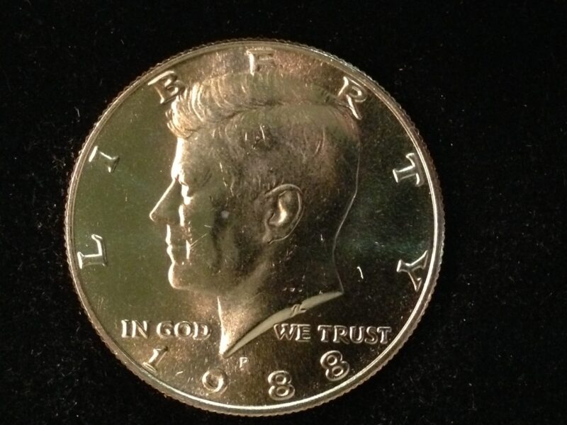 1988-P Kennedy Half Dollar Gem BU