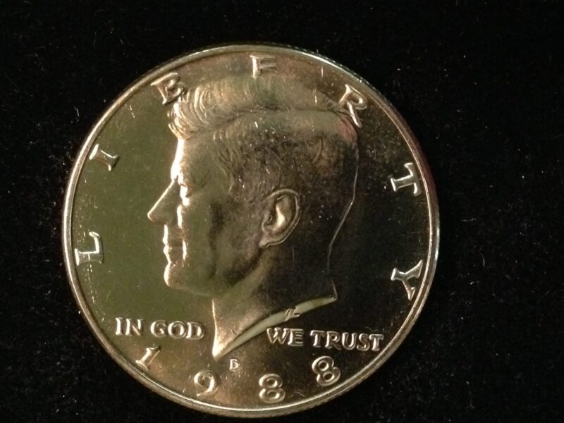 1988-D Kennedy Half Dollar Gem BU