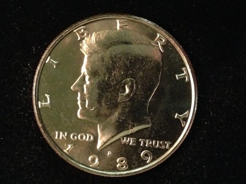 1989-P Kennedy Half Dollar Gem BU