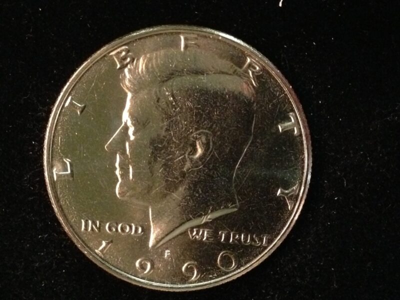 1990-P Kennedy Half Dollar Gem BU