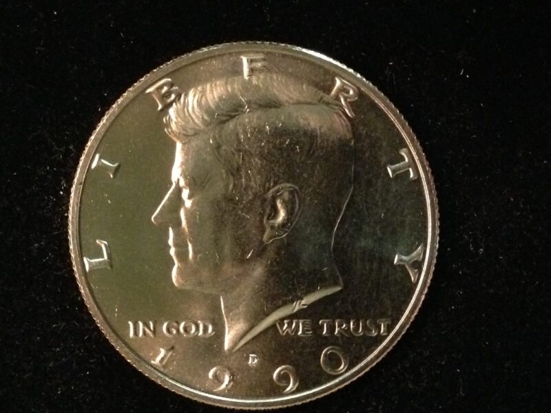 1990-D Kennedy Half Dollar ChBU